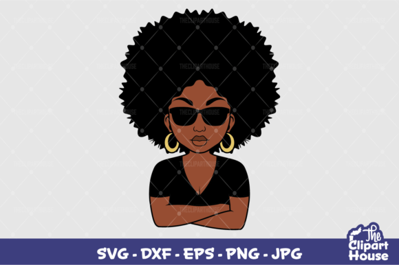 Arms Crossed Sunglasses Black Woman