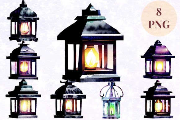 Integrating Lantern 9 Clipart PNG into Your Creative Workflow