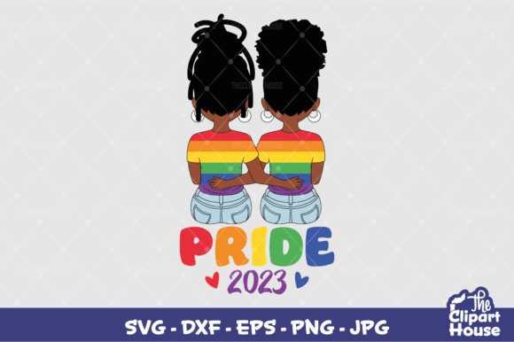 Lesbian Couple Pride Design