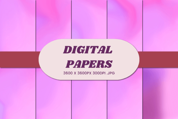 Pastel Gradient Liquid 10 Digital Paper: A Versatile Asset for Modern Design Projects