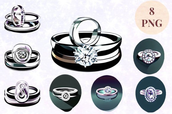 Unlocking Creativity with Wedding Ring 3 Clipart PNG: A Versatile Asset for Modern Designers