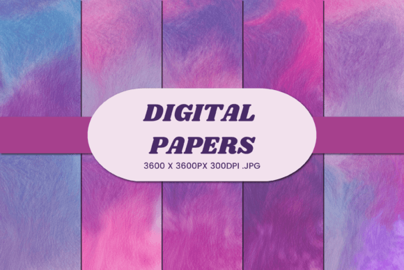 Watercolor Abstract 69 Digital Paper: Premium Creative Asset