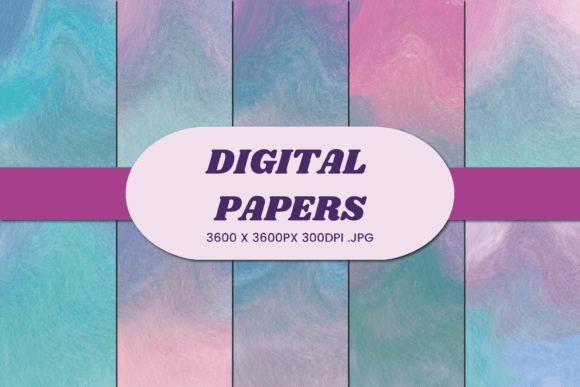 Watercolor Abstract 83 Digital Paper: Elevate Your Creative Projects with High-Resolution Versatility