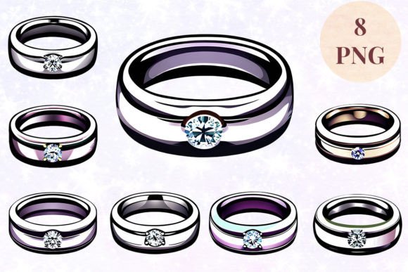 Wedding Ring 1 Clipart PNG: A Versatile Asset for Every Creative Project